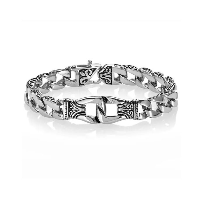Yamil Jewelry on Instagram: “Yamil silver fleur de lis bracelet +